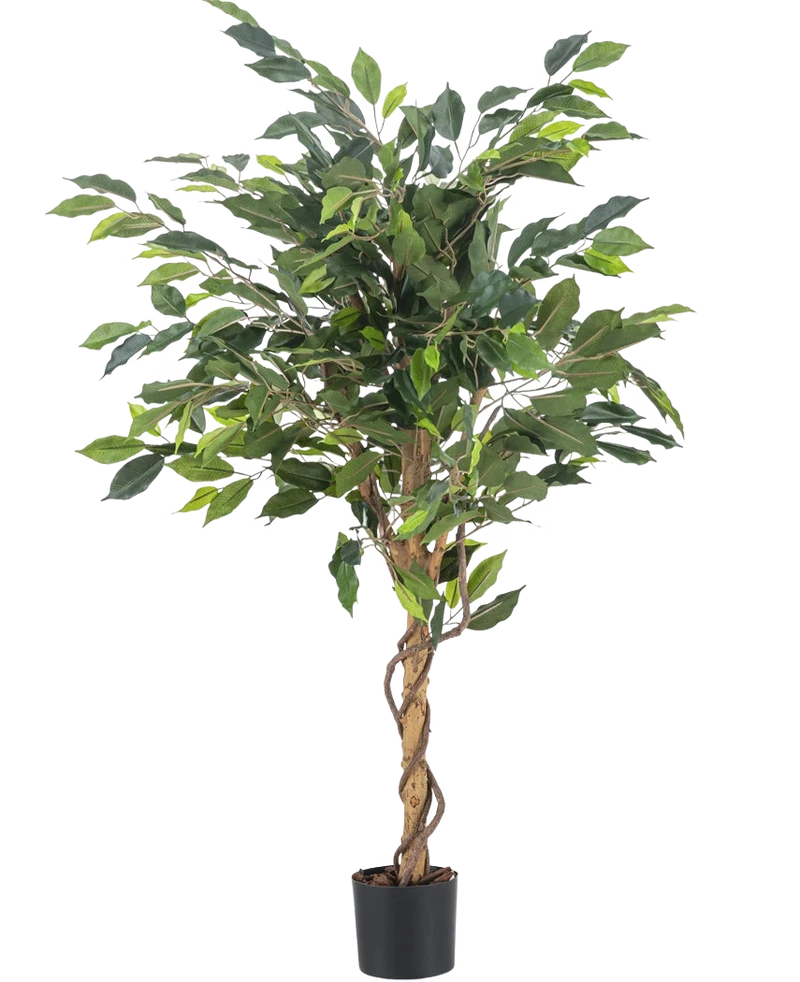Kunstplant Ficus Groen 120 cm