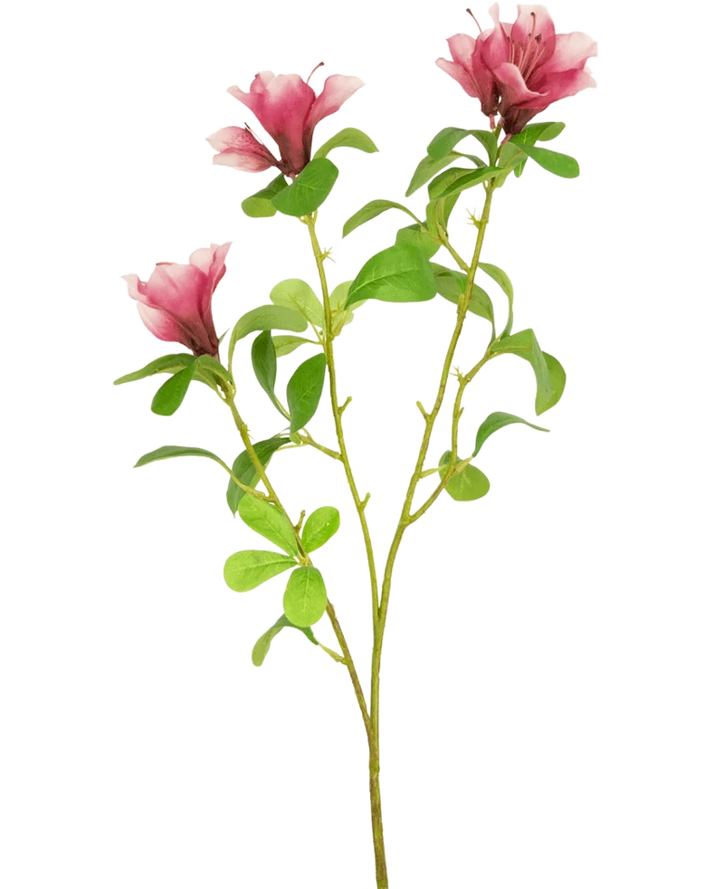 Kunstbloem Rododendron Azalea 73 cm fuchsia