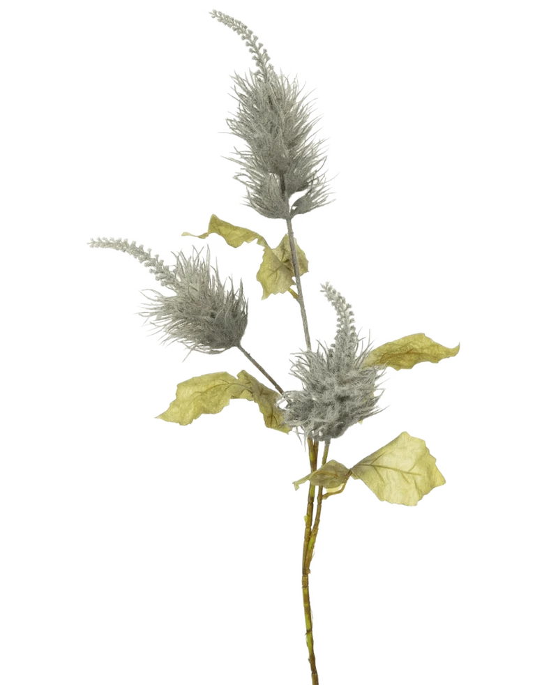 Kunstbloem Pampas 95 cm blauw