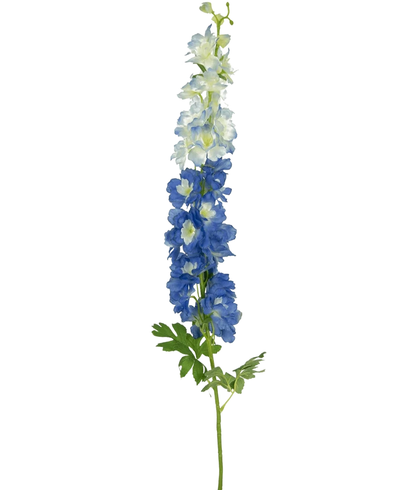 Kunstbloem Delphinium 105 cm blauw