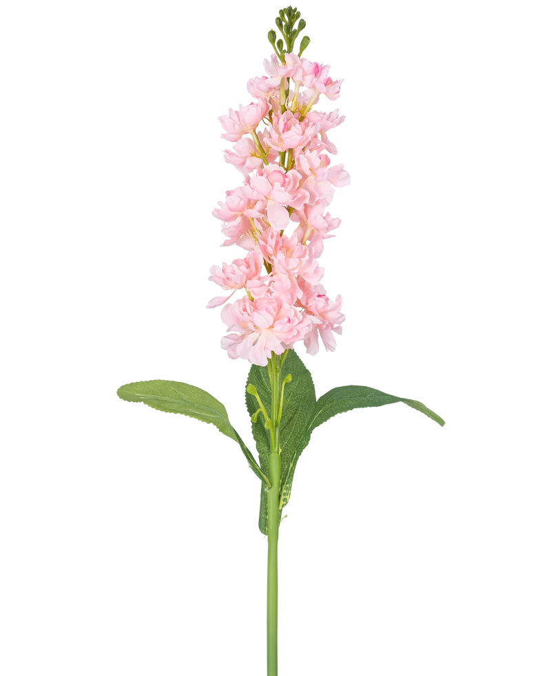 Kunstbloem Violier 78 cm roze