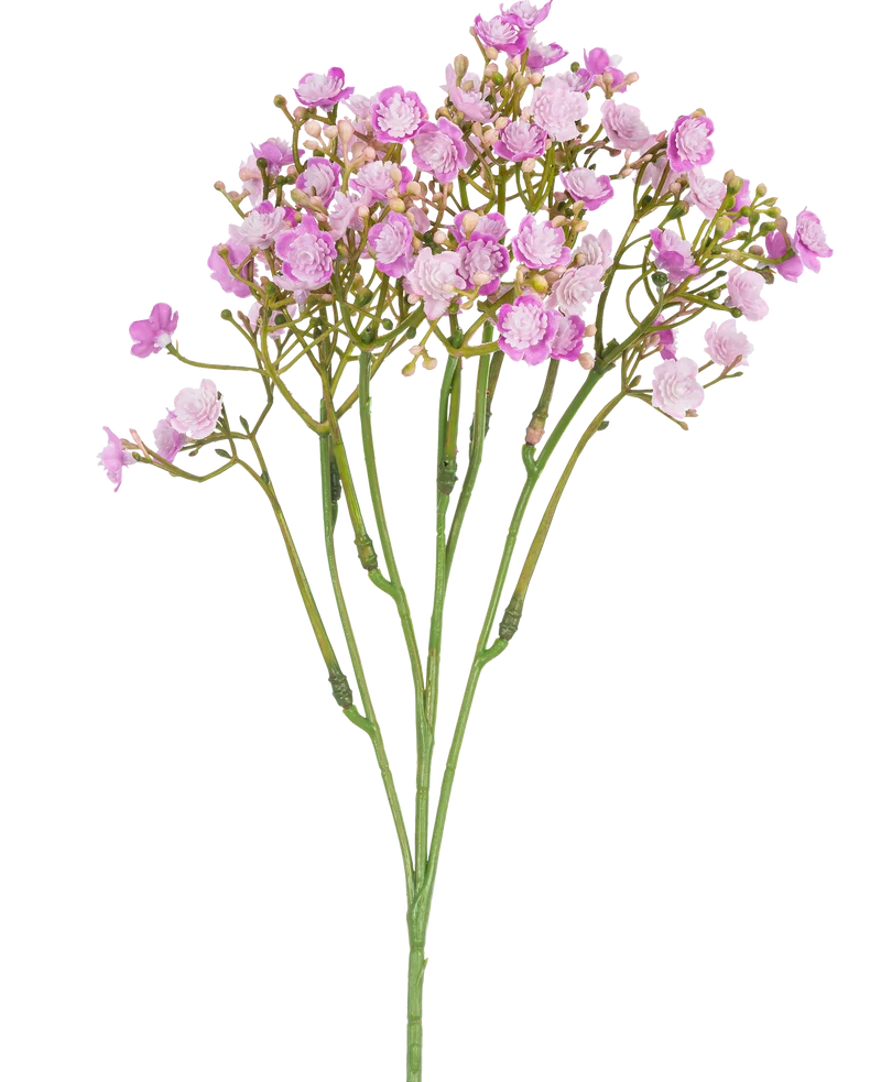 Kunsttak Gipskruid 46 cm roze