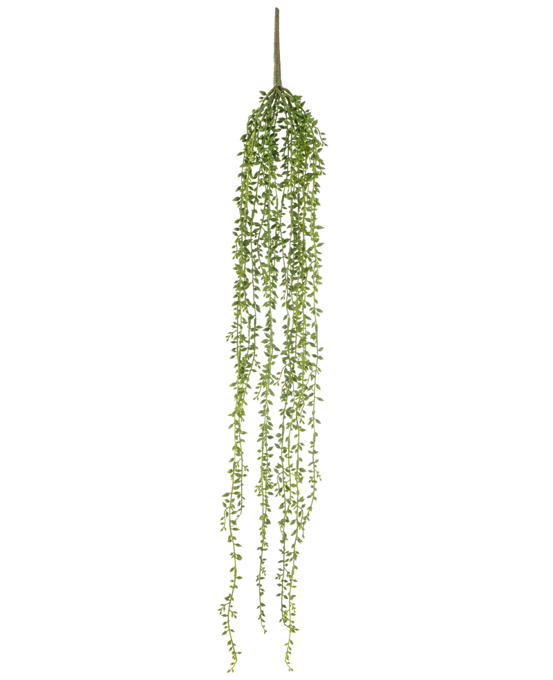 Kunst hangplant Senecio 91 cm