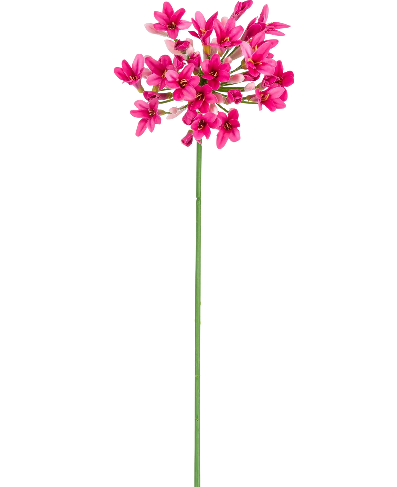 Kunstbloem Agapanthus 77 cm roze