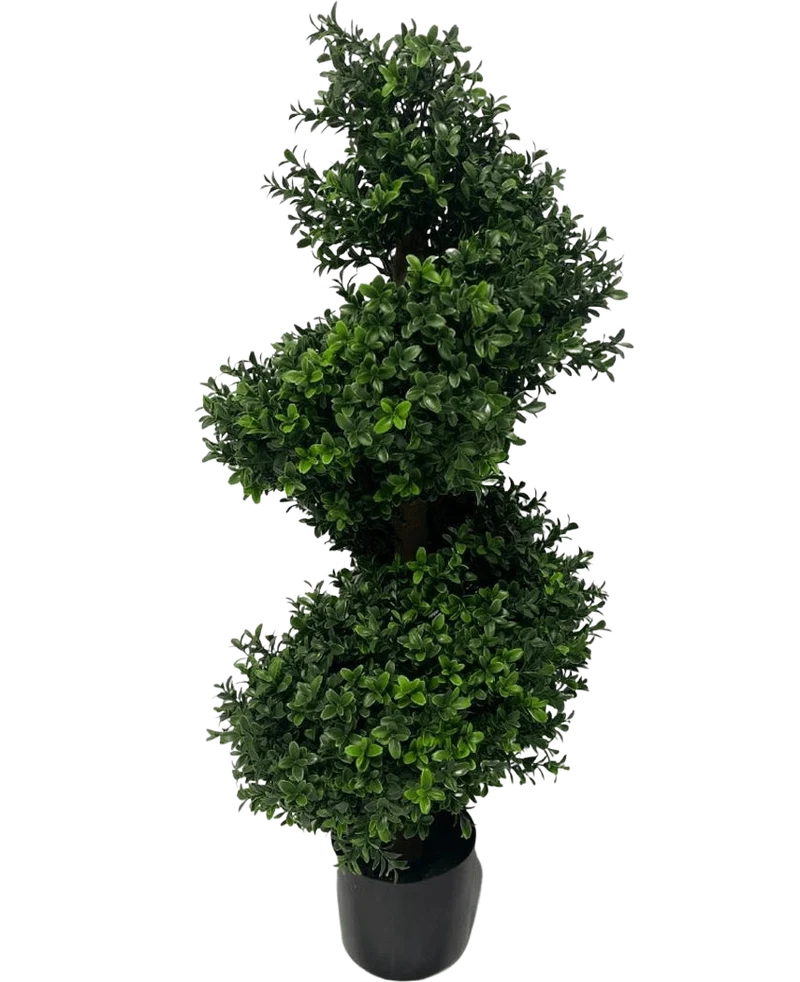 Kunst Buxus Spiraal Romeinse stijl UV 90cm