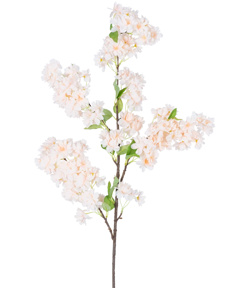 Kunst Kersenbloesem 100 cm wit/roze