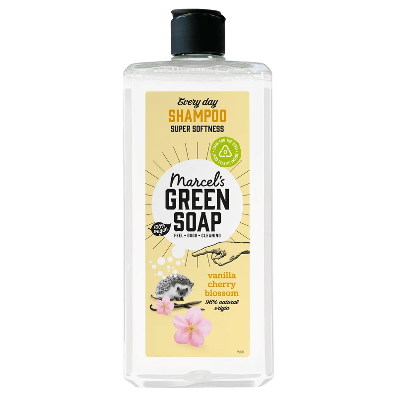 Marcel's Green Soap Shampoo elke dag Vanilla& Cherry
