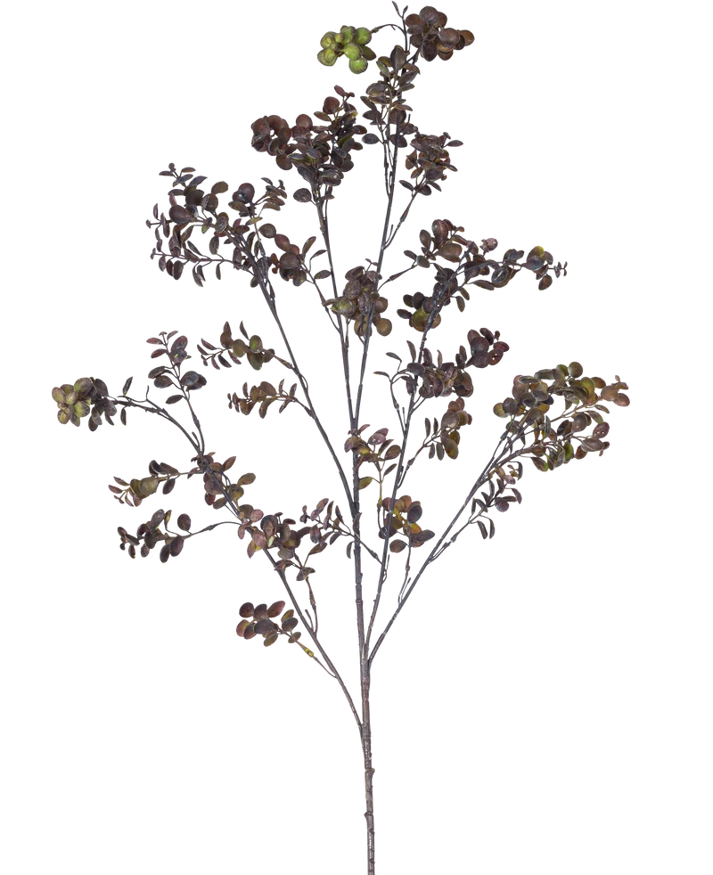 Kunsttak Eucalyptus bes 110 cm bruin