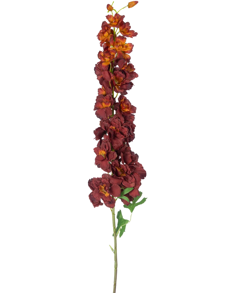 Kunstbloem Delphinium 105 cm bordeaux