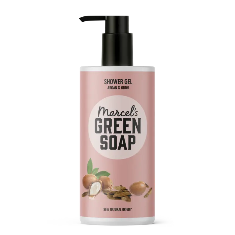 Marcel's Green Soap Argan & oudh shower gel