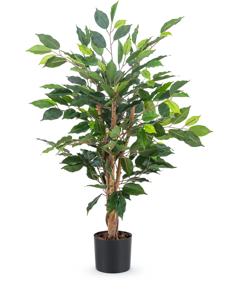 Kunstplant Ficus Groen 90 cm