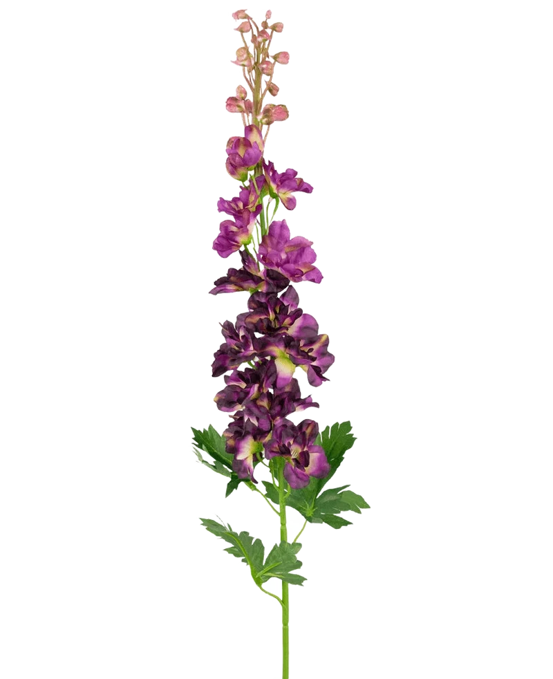 Kunstbloem Delphinium Paars 79 cm