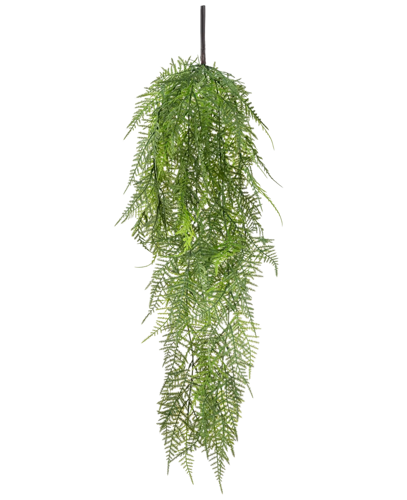 Kunst hangplant Asparagus 78 cm