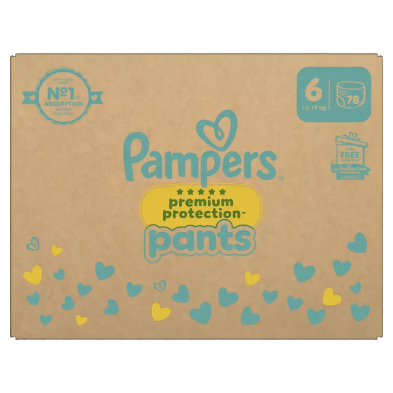 Pampers Premium protection pants maat 6 doos