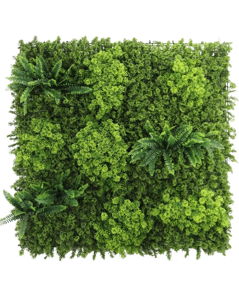 Kunsthaag Moss 100x100 cm UV