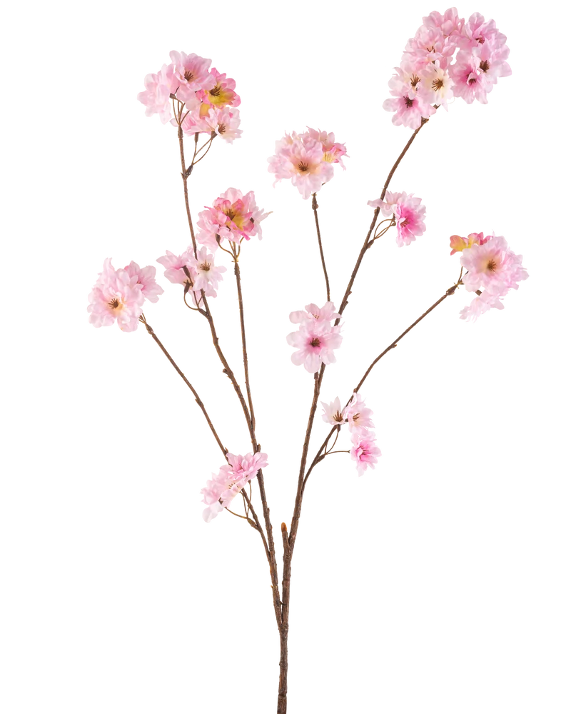 Kunstbloem Kersenbloesem 114 cm roze