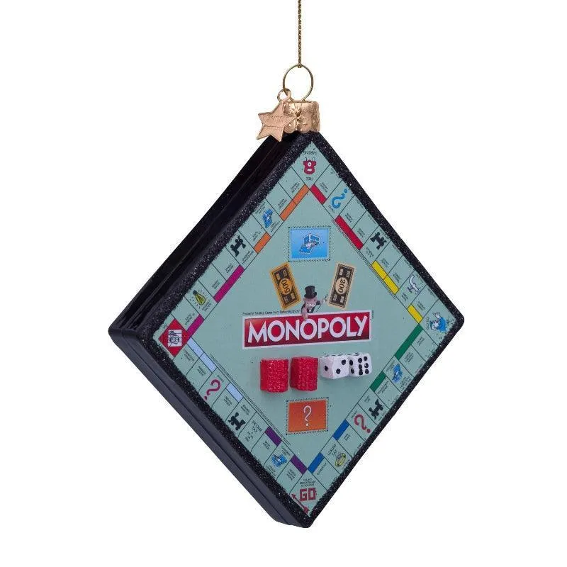 Kerstornament - Vondels Monopoly spelbord