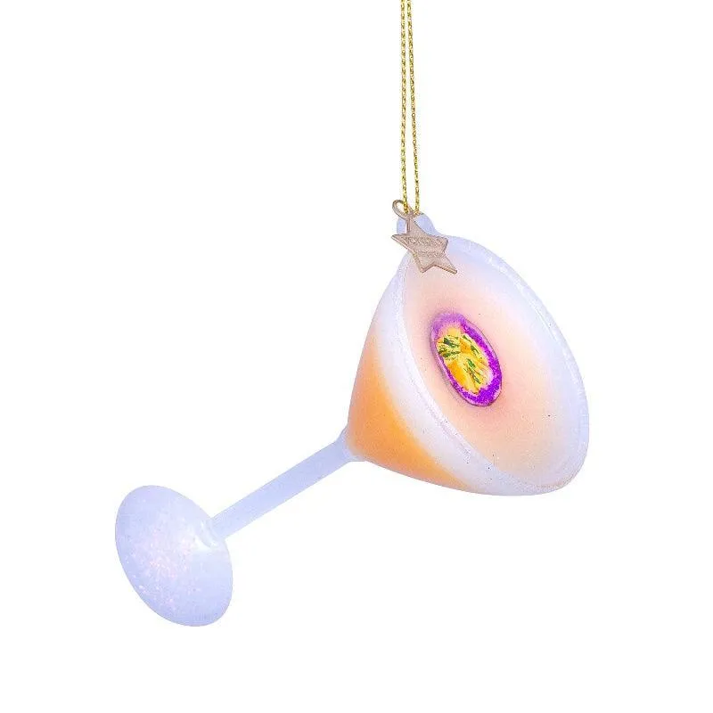 Kerstornament - Vondels Pornstar Martini cocktailglas