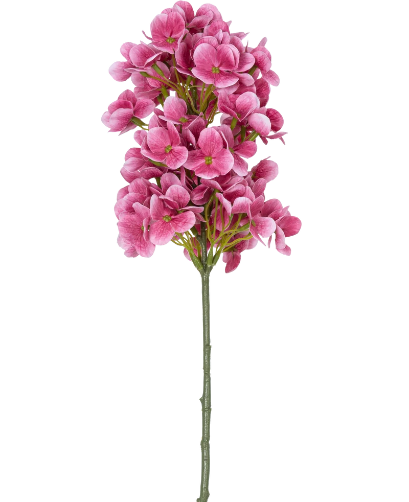 Kunstbloem Sneeuwbal Real Touch Roze 58 cm