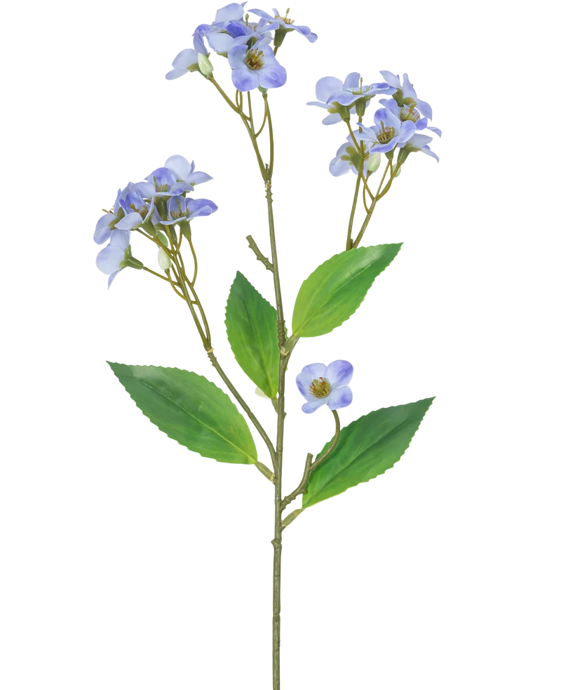 Kunstbloem Orchidee Real Touch Paars 50 cm