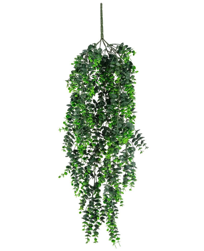 Kunst hangplant Eucalyptus UV 80 cm