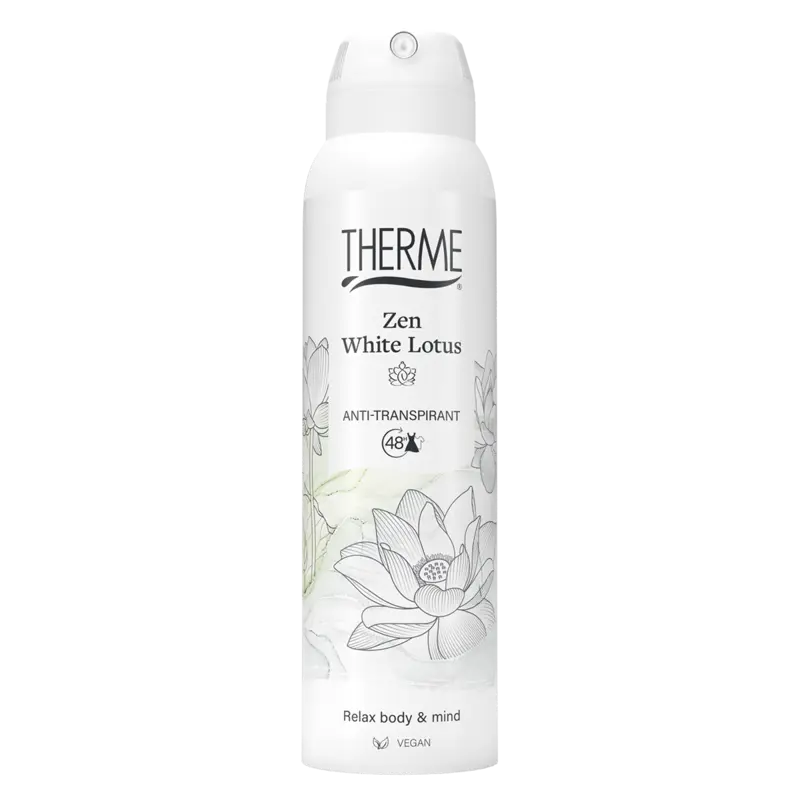 Therme Zen white lotus anti-transpirant spray