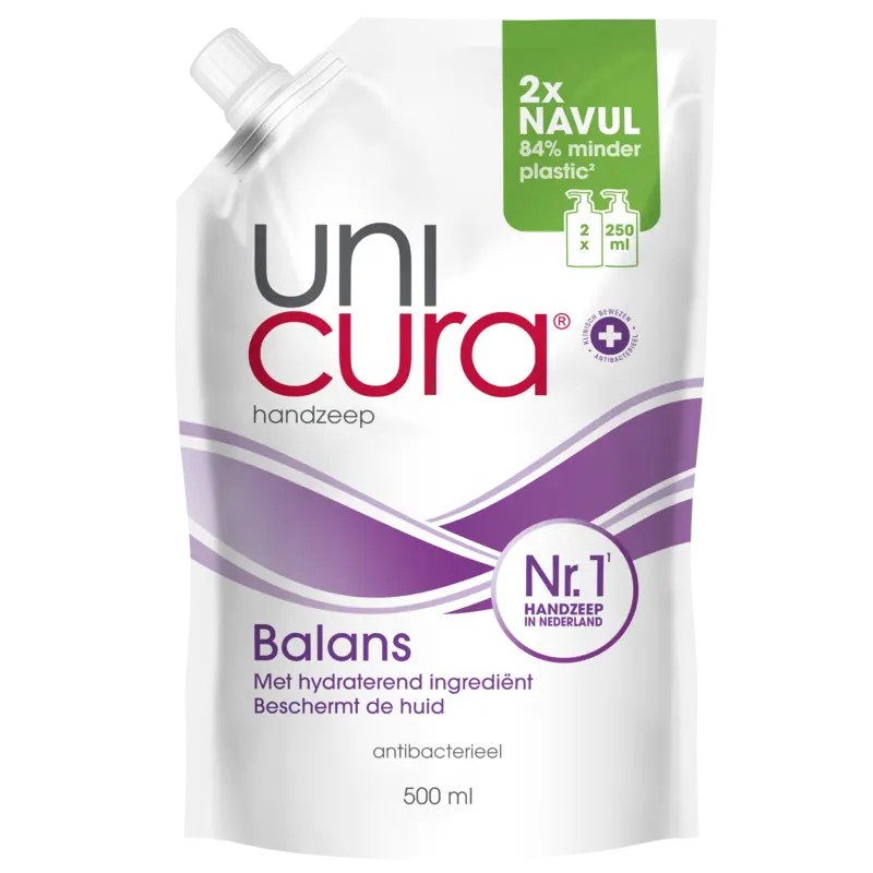 Unicura Handzeep balans refill