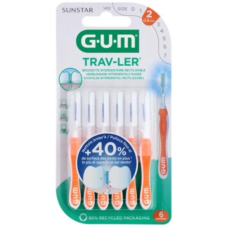 GUM Trav-ler rager 0,9 mm