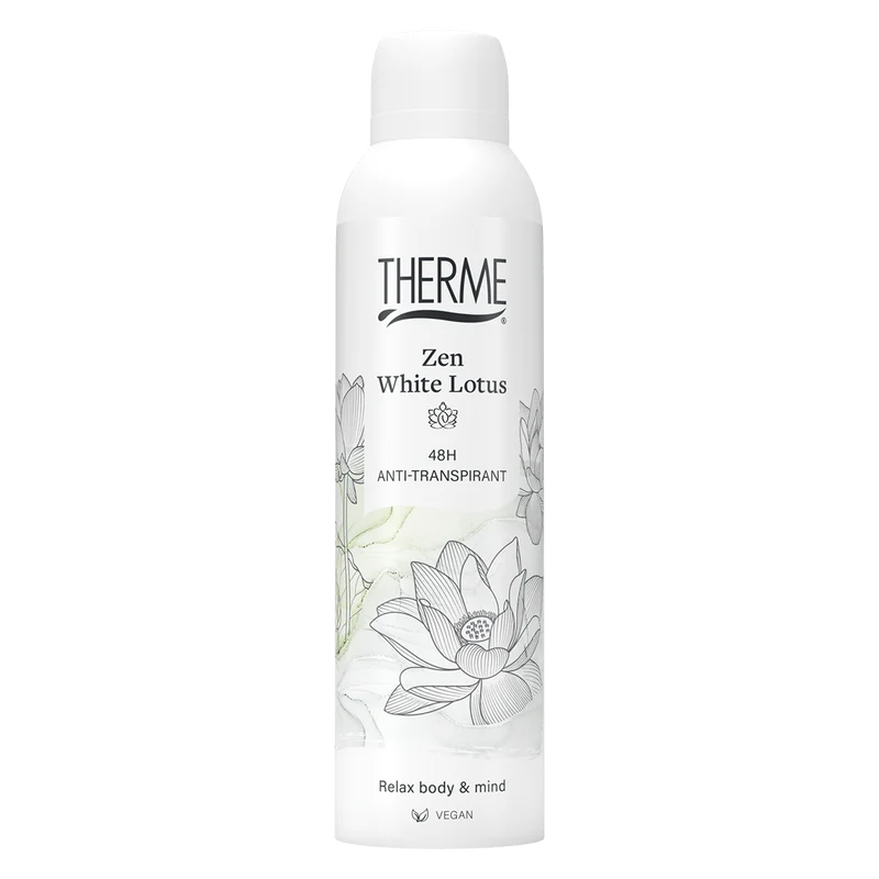 Therme Zen white lotus anti-transpirant spray