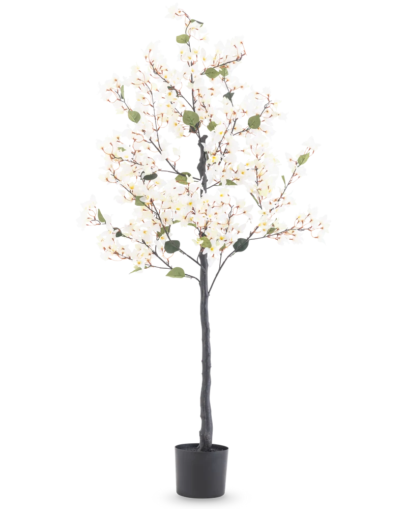Kunstplant Bougainvillea 150 cm wit