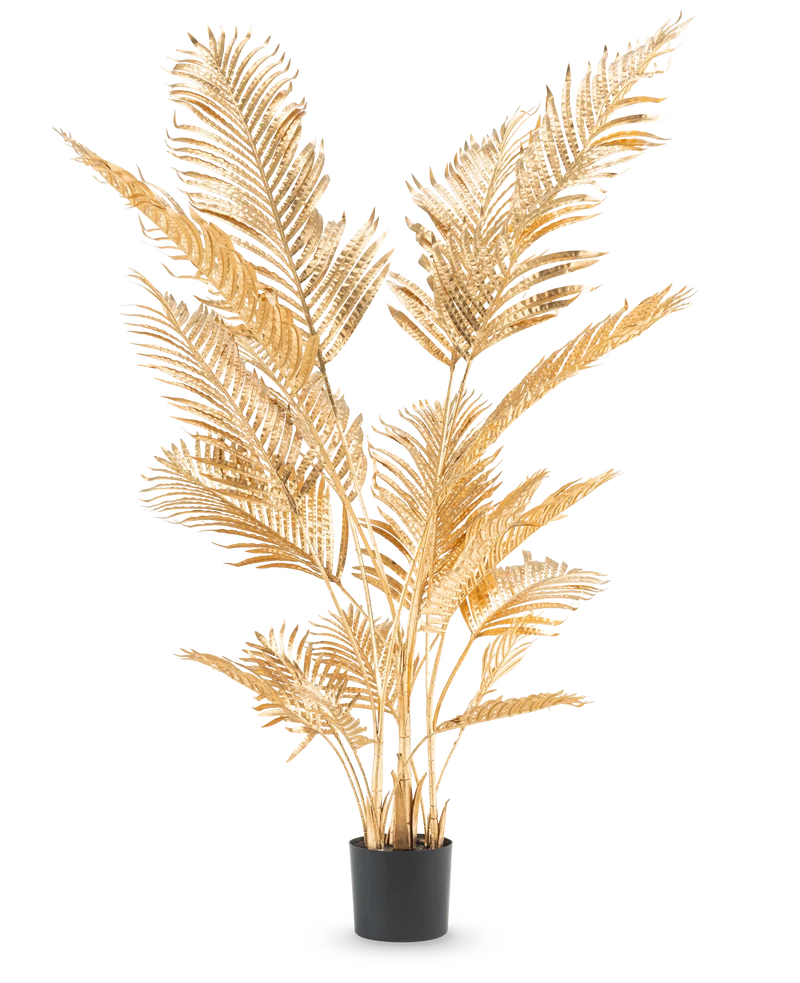 Kunstpalm Areca goud 180 cm