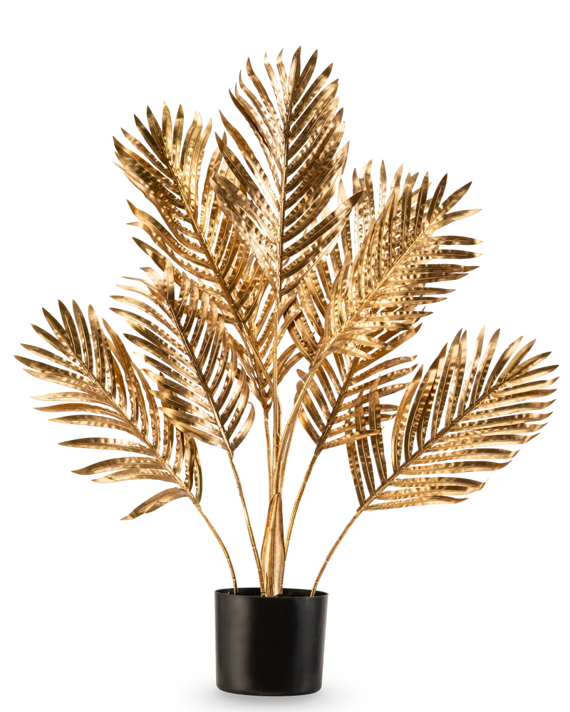 Kunstpalm Areca goud 80 cm