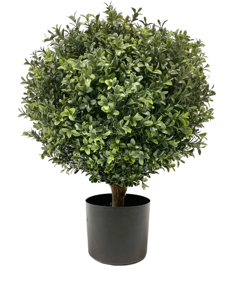Kunst Buxus op stam UV 40 cm