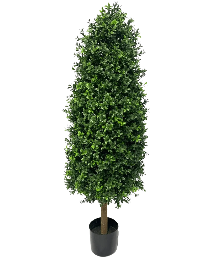 Kunstplant Buxus Pyramide UV 120 cm