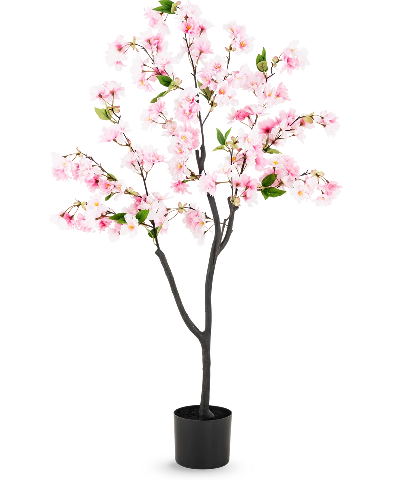 Kunst Kersenbloesem 120 cm roze