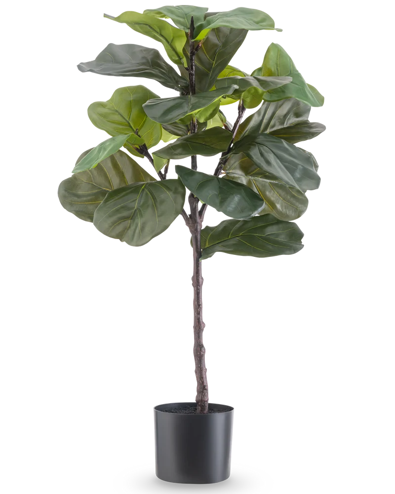 Kunstplant Ficus Tabaksplant Deluxe 90 cm