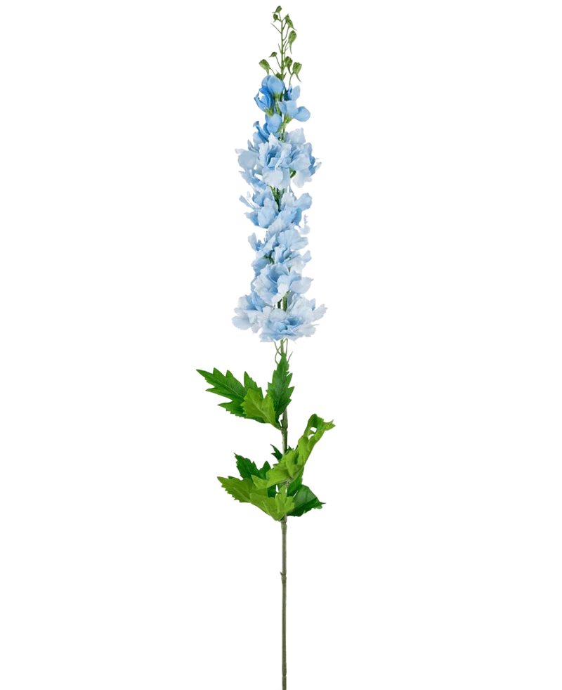 Kunstdelphinium Real Touch Blauw 90cm