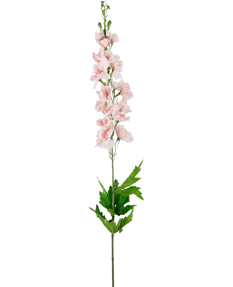 Kunstdelphinium Real Touch Roze 90cm