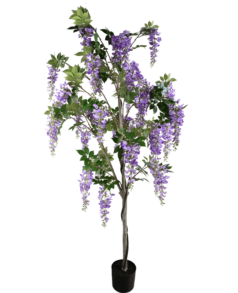 Kunstplant Blauweregen 210 cm