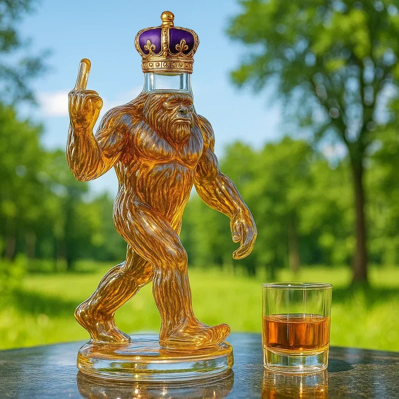 Bigfoot Whiskey Karaf - Uniek Geschenk voor Drankliefhebbers