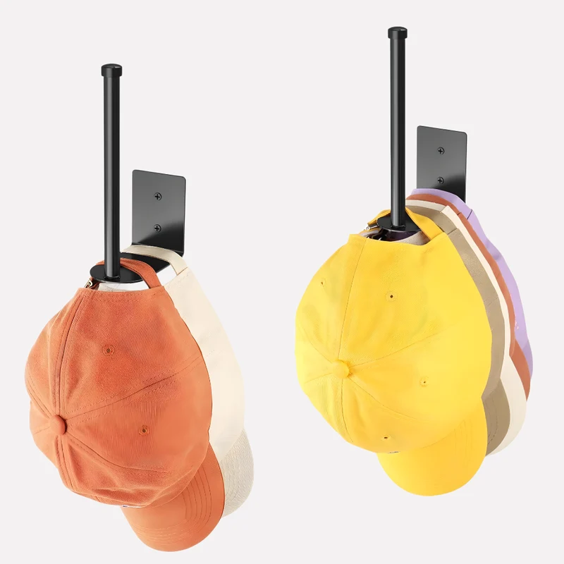 Universele Hoedenrek Organizer Set voor Baseballcaps - 2 Stuks