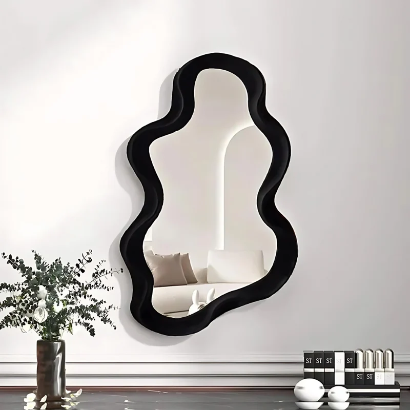 Vero Mirror - Golvend Ontwerp - Elegante Asymmetrische Wandspiegel