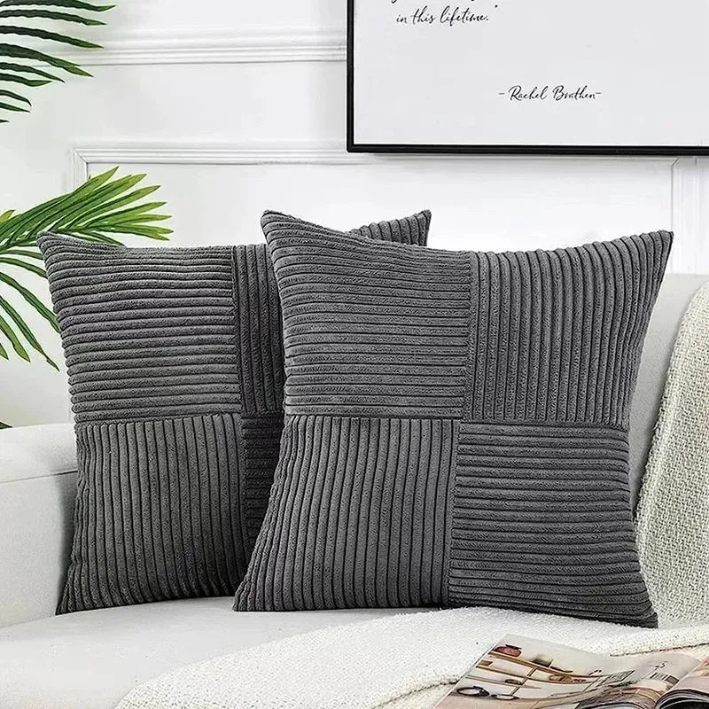 CordCush Kussenhoes | Zacht Ribfluweel | Diverse Kleuren