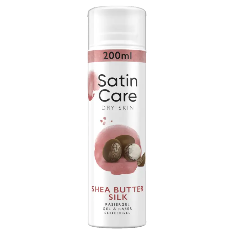 Gillette Satin care dry shea butter scheergel