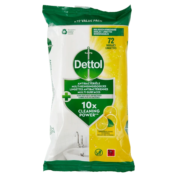 Dettol Antibacteriele Multi-Reinigingsdoekjes