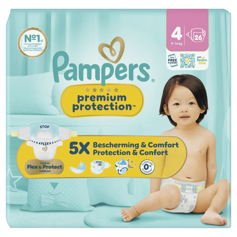 Pampers Premium Protection maat 4