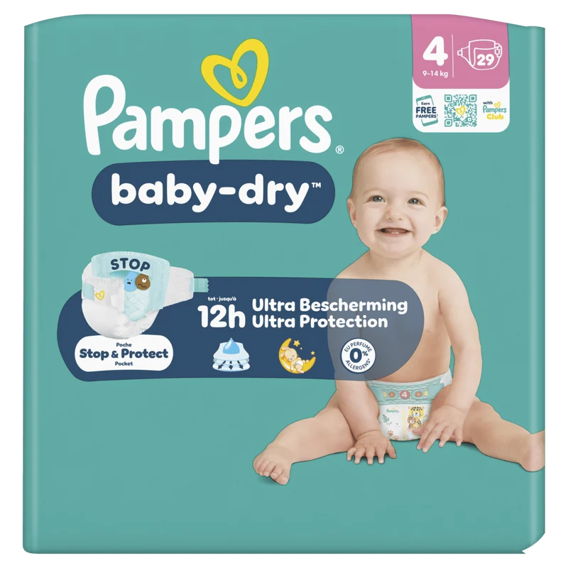 Pampers Baby-dry maat 4