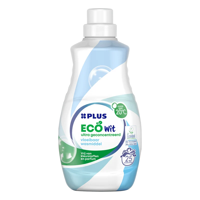 Vloeibaar wasmiddel eco wit 25sc