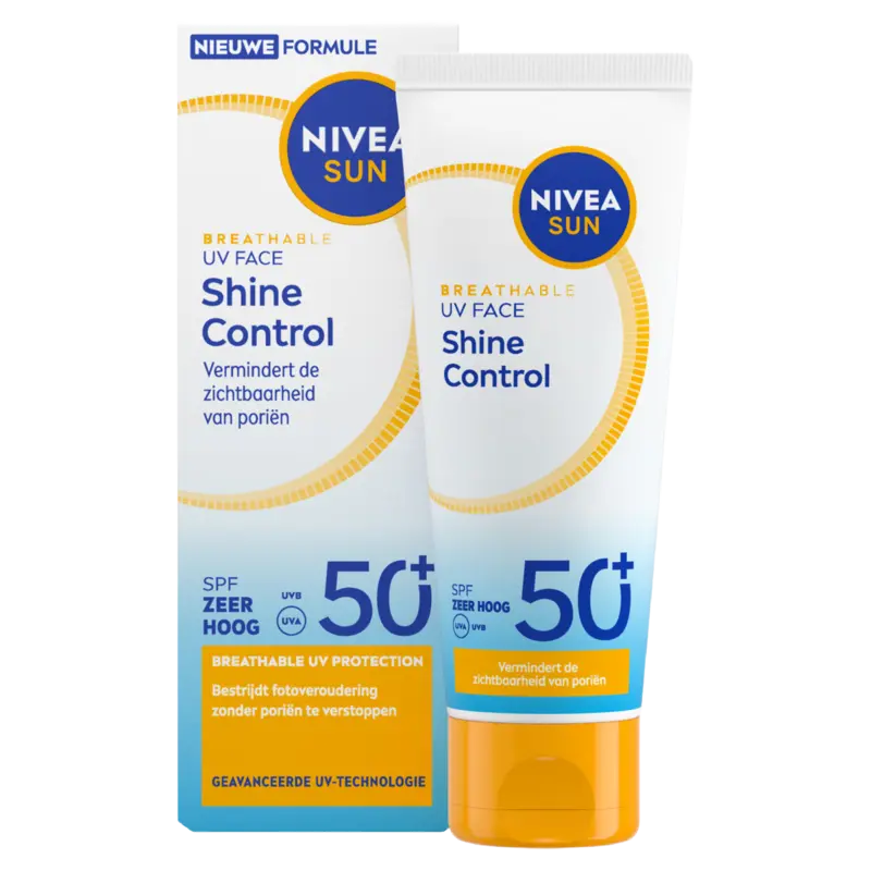 NIVEA Sun uv face shine control spf50