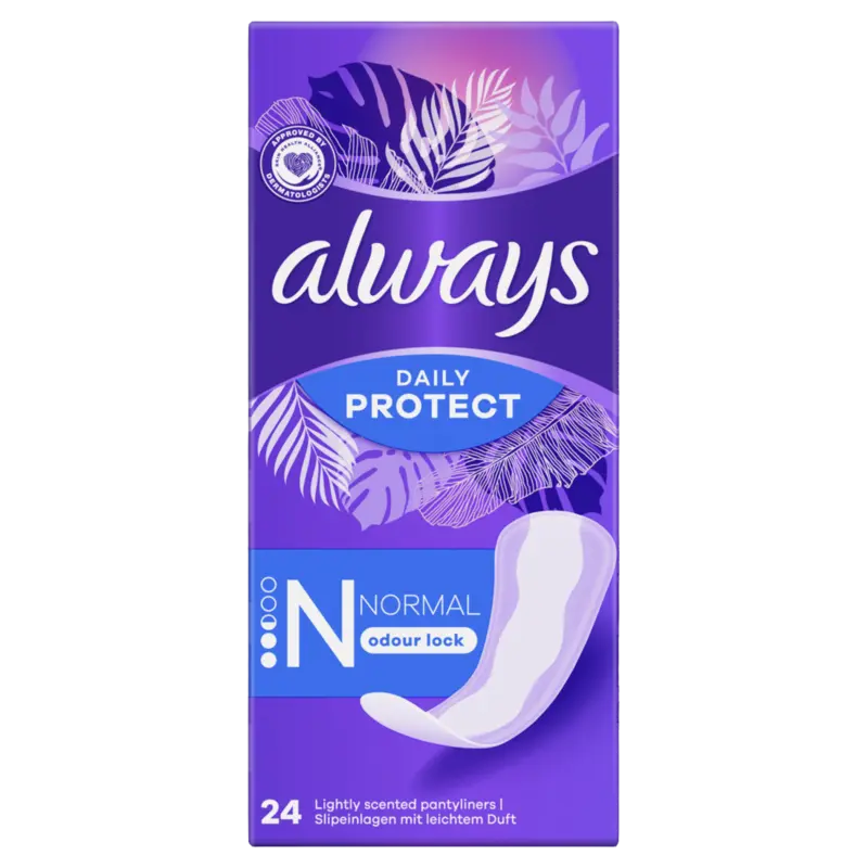 Always Dailies protect normal odour lock